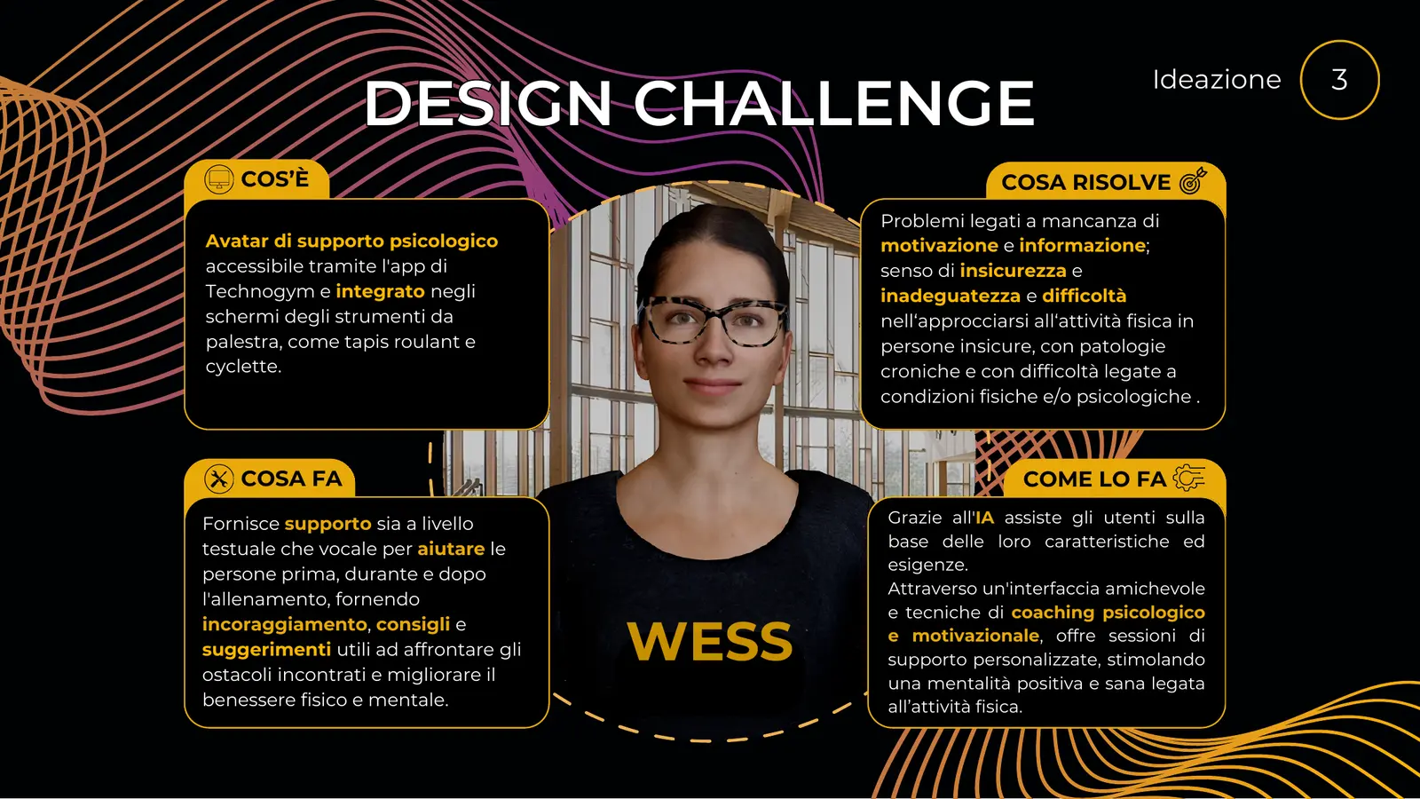 L'avatar WESS con la design challenge: cos'è, cosa risolve, cosa fa, come lo fa